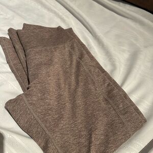 Aerie Heathered Brown Leggings